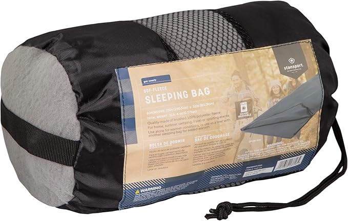 Stansport Sleeping-Bags Stansport Fleece Sleeping Bag