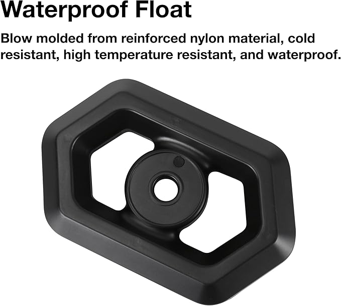 GRILLME Pond De-icer,380 Watt Plastic Floating Pond Heater for Outdoor Ponds with Fish,19.69 FT Power Cord,Winter Survival Solution for Fish