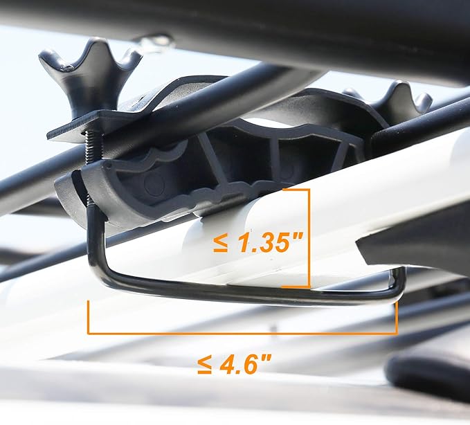 XCAR 64"x 23"x4" Skinny Roof Basket Cargo Carrier - Heavy Duty Steel Rooftop Cargo Rack - Automotive Top Mount Roof Racks for Car Truck SUV Luggage Camping Gear Storage Transport