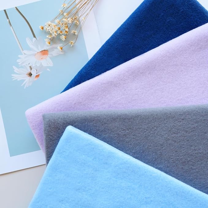 ZYFZCYBL Fleece Throw Blankets Lightweight Warm Soft Cozy Pet-Friendly Bulk Fleece Throw Blanket Solid for Home Bed, Sofa，Office,Gifts, Couch (Pack of 6-50 x 60 inch，Assorted 1)