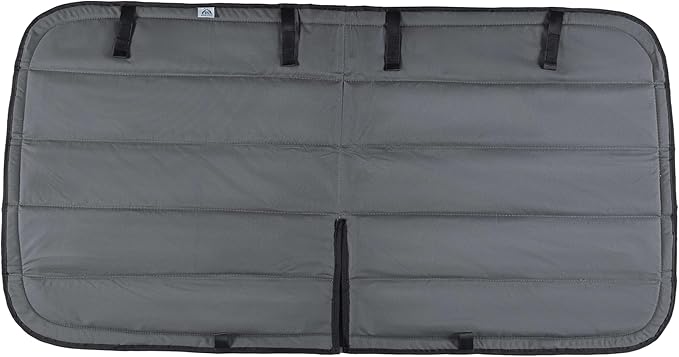 Magnetic Sliding Door Window Cover for 2014–2026 RAM ProMaster Vans, Enhanced Heat Blocking Insulation, Blackout Privacy Sun Shade – Dark Gray