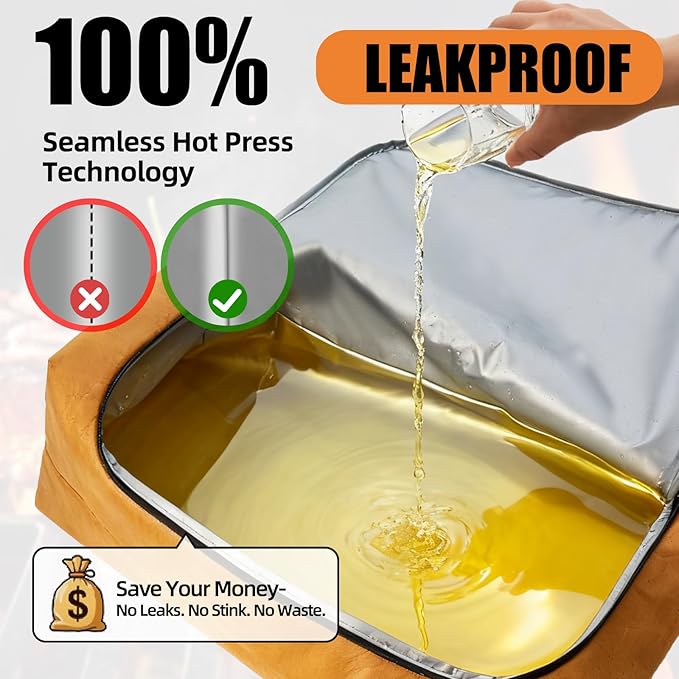 270° Opening BBQ Blanket for Resting Meat, Insulated Leak-Proof Meat Resting Bag for Brisket Turkey Pork, Smoker Accessories for Kitchen Party Camping , Anniversary Birthday Gift for Men Dad Husband