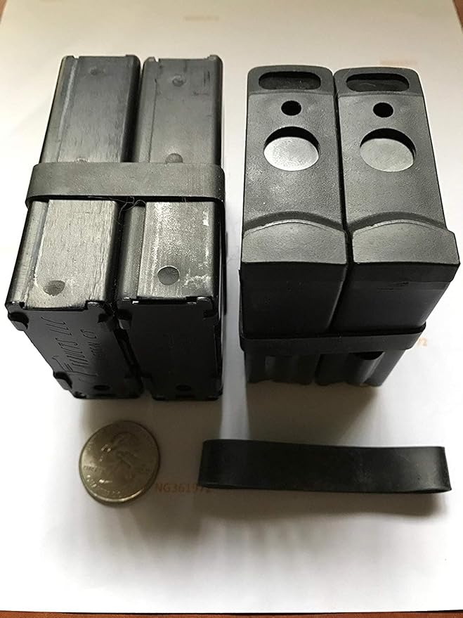 Ranger Bands® 35 Count Mixed Count Made from EPDM Rubber for Survival and Strapping Gear Made in The USA Tactical Rubber Bands, Heavy Duty Rubber Bands Black.