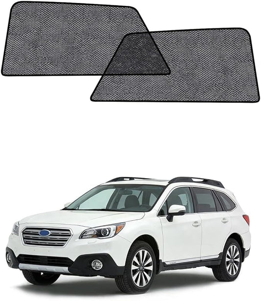 Car Window Shades for Subaru Outback(2014-2021), 2-Pack Rear Window Sun Shades for Baby – Breathable Mesh, UV & Heat Blocker, Privacy Protection for Camping, Travel, Sleep & Nursing