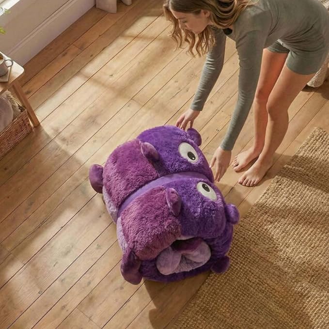 Hugging Caterpillar Sleeping Bags, Plush Cocoon Sleeping Bag, Pull Cord Sleeping Bag, Full Body Plush Lounger, Indoor Nap Pod, Cozy Reading Nest, Animal Sleeping Bags for Adults