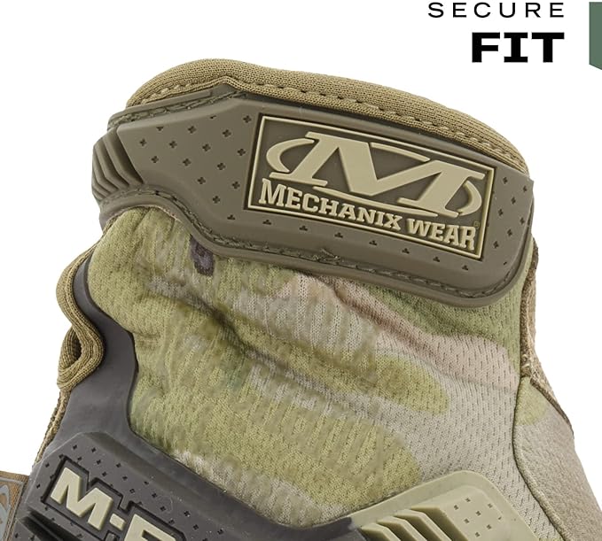 Mechanix Wear: M-Pact Tactical Gloves with Secure Fit, Touchscreen Capable Safety Gloves for Men, Work Gloves with Impact Protection and Vibration Absorption (Camouflage - MultiCam, XX-Large)