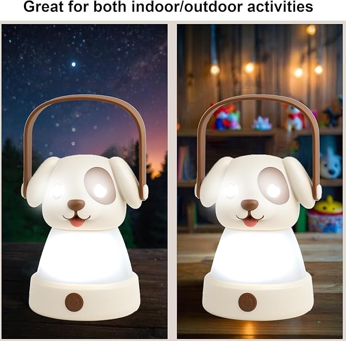 Kids Camping Essentials – LED Kids Lantern and Rechargeable Kids Headlamp Set | Multiple Purposes Kids Nightlight/Flashlight Toys –Holiday, Halloween N Birthday Gifts for Toddlers