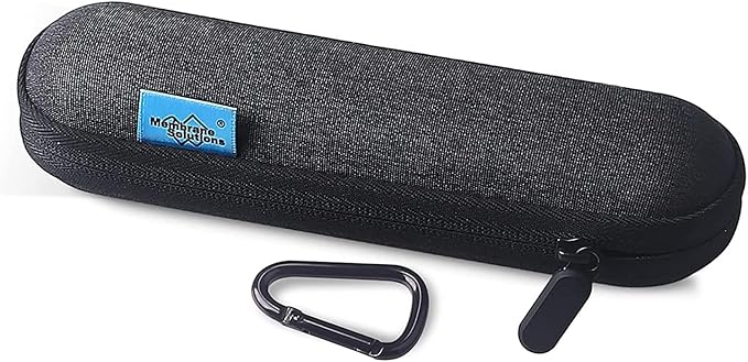 Membrane Solutions Personal Water Filter Straw (Pack of 4) Bundle with 2 Pieces Carry Case for Portable Travel and Storage