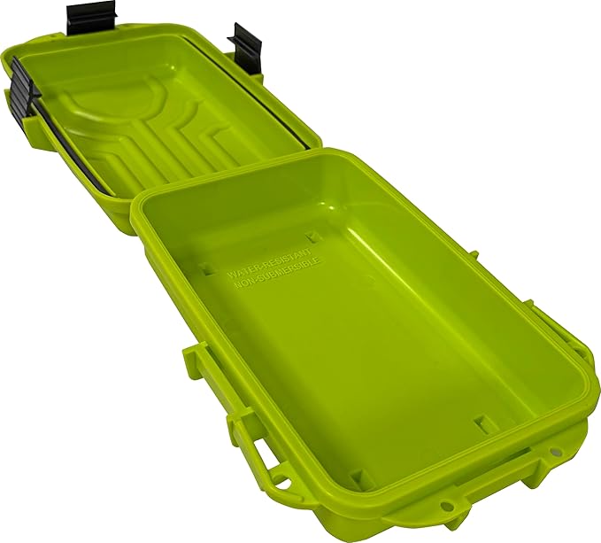 MTM Emergency Box Storage Case for Emergency Kits, First Aid, Survival Gear, Tools & Home Supplies, Emergency Essentials, Water Resistant O-Ring, Lockable & Durable, Made in USA