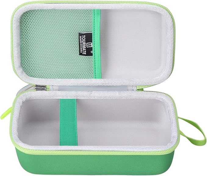 Tourmate Water Filter for Sawyer Products Mini Water Filtration System, Protective Carrying for Drinking Straw, Squeeze Pouch and Other Accessories (Green)