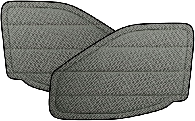 Front Door Window Covers(Pair) for Ford Transit Medium/High Roof, 2015-2019, Magnetic Insulated Blackout Window Sunshade, Foldable Design, AllSeasonGuard