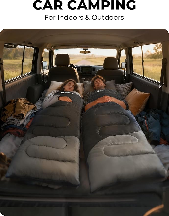 Sleeping Bags for Adults Warm Weather,3lb Backpacking Compact Lightweight Camping Sleeping Bag with Compression Sack for Kids,Camping Essentials Gear for Hiking,Travel,Climb,Outdoor, Indoor