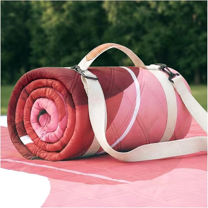 Waterproof Picnic Blanket Beach Outdoor Camping Mat Extra Large Foldable Cute Big Travel Essential Accessories Gift Park Patio Lawn Garden Grass Ground Play Music Festival Concert Must Have