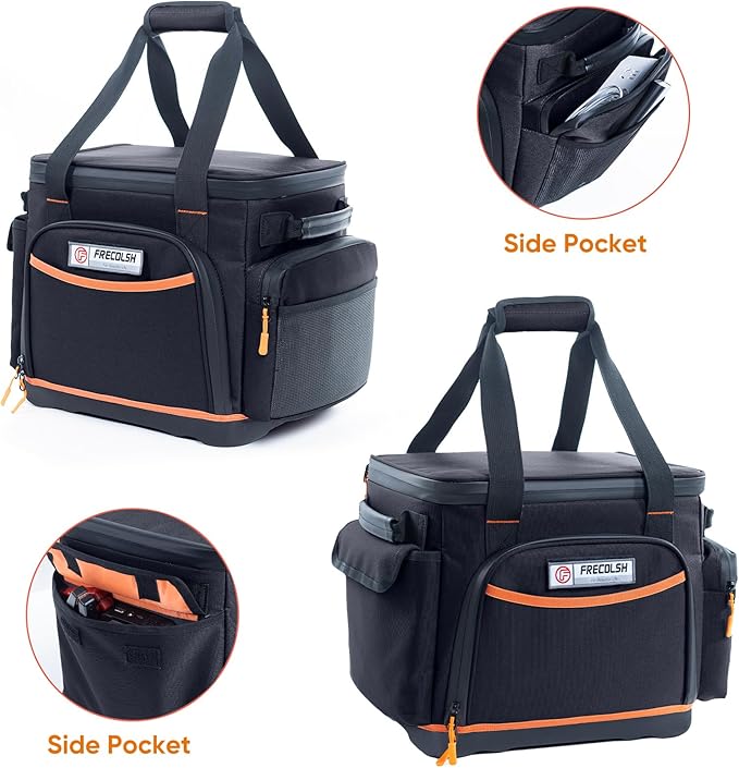 Travel Carrying Case Compatible with Jackery Explorer 1500, Portable Power Station Storage Case with Water- proof Bottom and Pocket for Jackery Accessories Solar Generator, Storage Bag Only