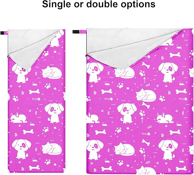 Ultralight 3 Season Kids Sleeping Bag | 50F- 70F Indoor/Outdoor Sleeping Bag for Boys, Girls, and Youth | Ultra Compact, Ideal for Camping and Sleepover