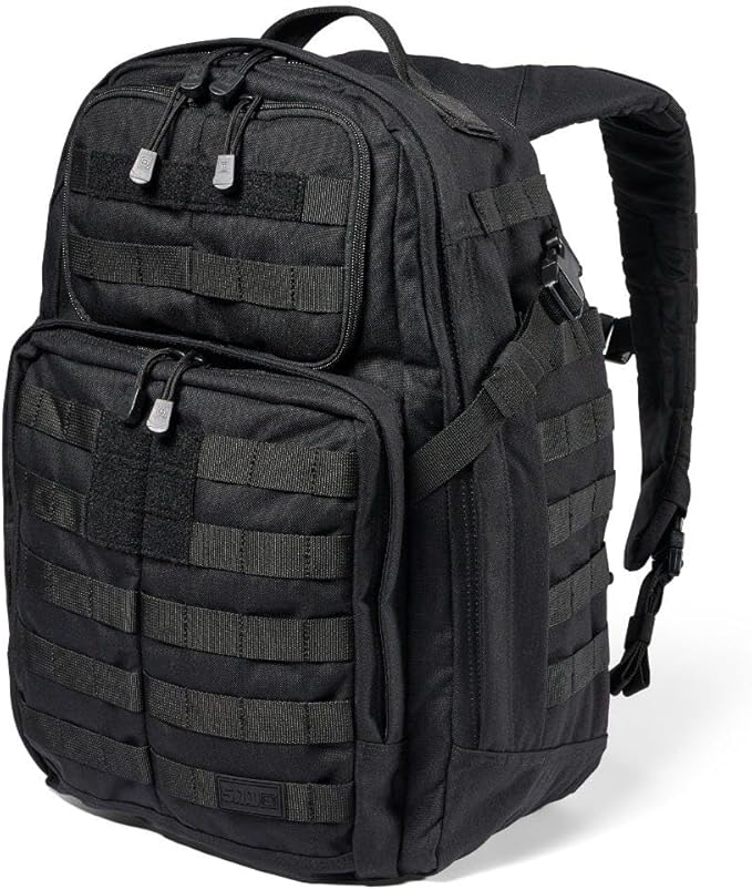 5.11 Tactical Backpack, RUSH 24 2.0 Military Survival Molle Back Pack with Laptop Compartment, 37L, Style 56563ABR/56564ABR