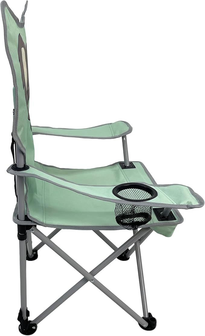 MOUNTAIN SUMMIT GEAR Kids Camping Chair - Foldable Camp Chair with Carrying Case for Outdoor Recreation, Sports, Camping and Fishing (by Caddis Sports) (2, Koala)