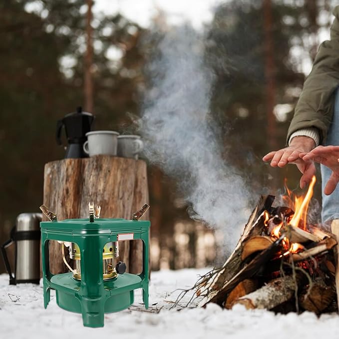 Garneck Outdoor Stove Portable Kerosene Stove – Camping Heater Barbecue Burner for Outdoor Cooking Emergency Heating Hiking Picnic Survival Gear