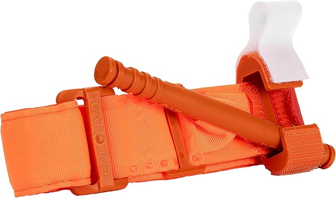 North American Rescue C-A-T Combat Application Tourniquet (Orange) NAR Genuine Gen 7 CAT Military Issued (30-0023)