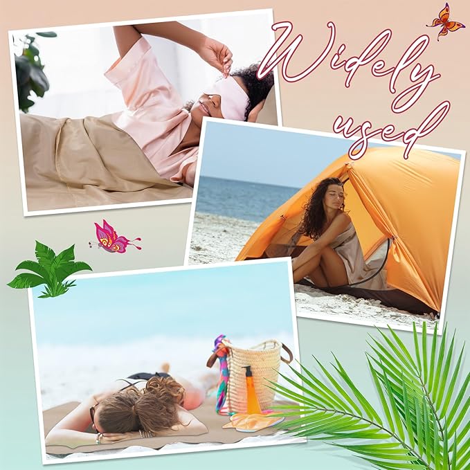 Irenare Self Tan Sleep Sack Reusable Body Self Tanners Lightweight Breathable Tanning Sleeping Sac for Bed Travel Sleeping Bag