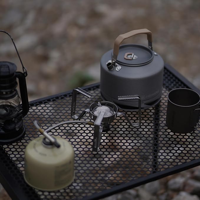 Fire-Maple FMS-125 PRO Gas Stove – Compact High-Powered Backpacking Stove with Wind-Resistant Flame, Stable Detachable Design, Electric Ignition – Lightweight & Durable for Camping & Hiking