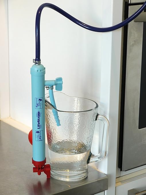 LifeStraw Family 1.0 Water Purifier – Portable Gravity Powered for Emergency Preparedness and Camping