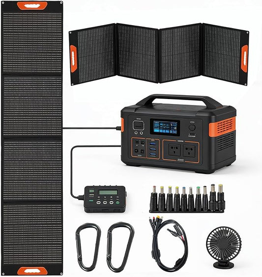 200W Portable Solar Panel, Monocrystalline ETFE Solar Charger with 23.5% High Conversion Efficiency, Foldable Solar Panel with MC4 Output for Portable Power Station, Camping, RV, Outdoor Emergency