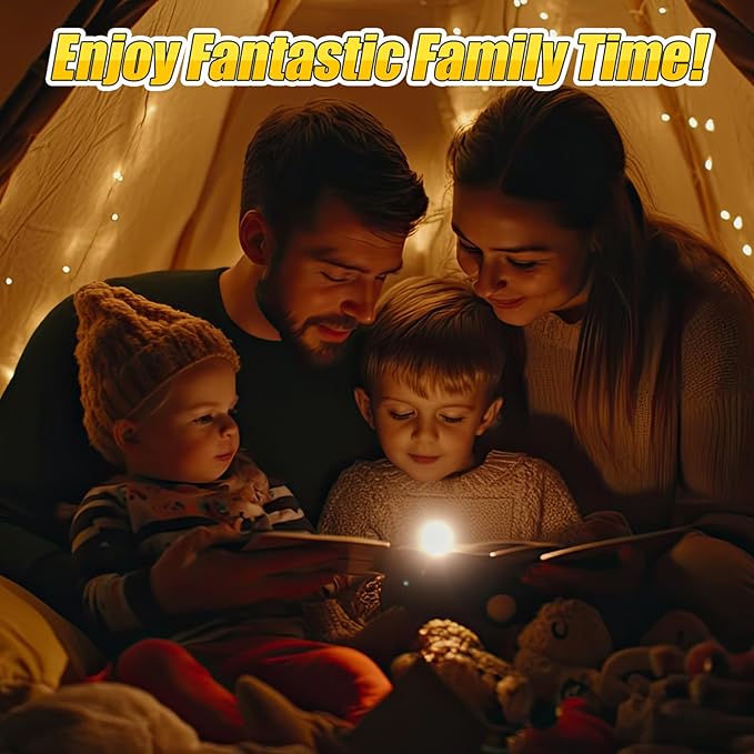 Teprewes Polar Bear Outdoor Kid's Flashlight Rechargeable, Led Flashlight, Fun and Lightweight Kid Flashlight Suitable for Camping and Outdoor Exploration, Dog Walking, Birthday Gift