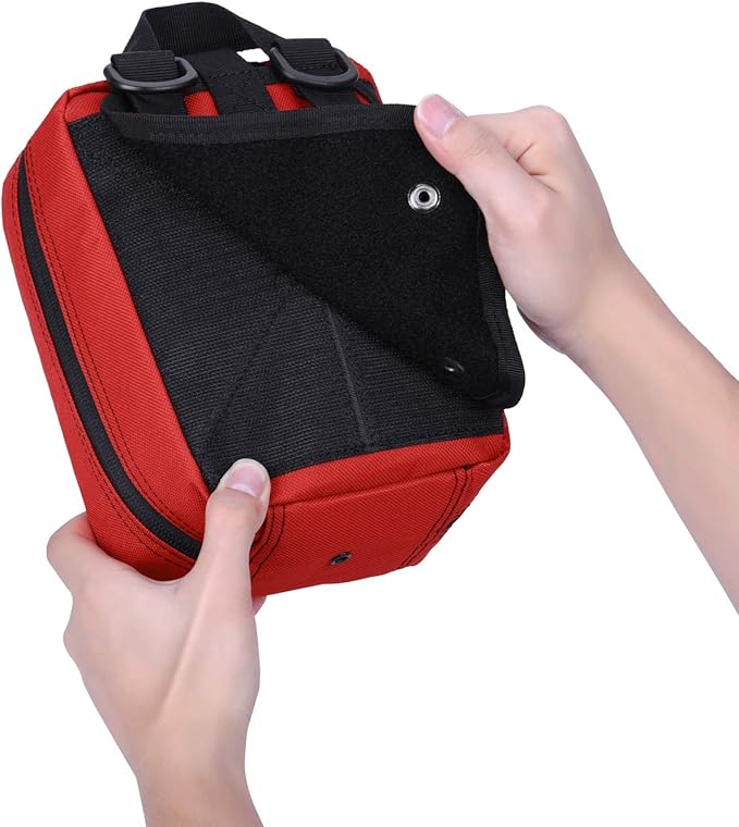 Gonex MOLLE Medical Pouch EMT First Aid Pouch Rip-Away IFAK Tactical Utility Pouch for Outdoor Activities Medical Supplies (Bag Only)