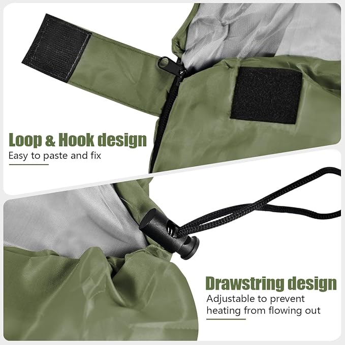 OBTANIM Sleeping Bags Portable Waterproof Camping Sleeping Bag for Adults Kids 4 Seasons Cold Weather or Warm Backpacking Hiking Travel Indoor Outdoor Use