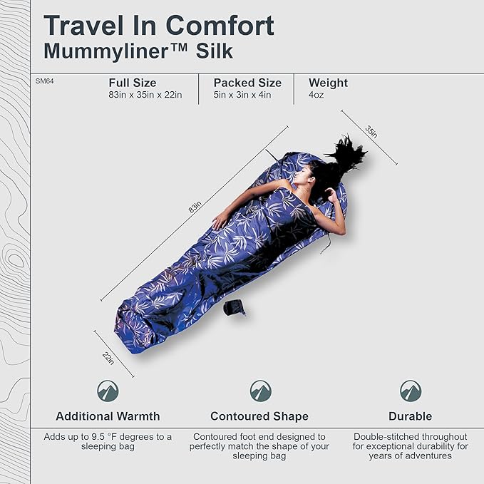 COCOON - Premium - Silk MummyLiner