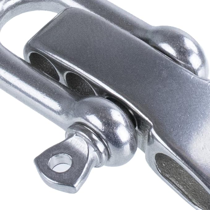 Paracord Planet Alloy & Stainless Steel D-Shackles and B-Shackles for Paracord Bracelets (Pack and Single Sizes)