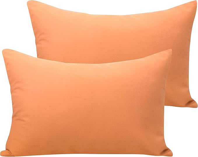 NTBAY Microfiber Toddler Pillowcases with Envelope Closure, 2 Pack 100% Brushed Microfiber Super Soft Travel Kids Nursery Pillow Cases, 14"x20" Fits Pillows Sized 12"x16" 13"x18" 14"x19", Tan