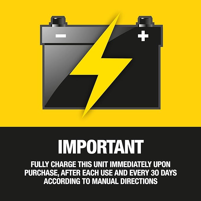 Stanley J7C09D 1400 Peak Amp Automotive Jump Starter, Portable Power – Triple 15W USB Ports, 120 PSI Air Compressor for Tires & Sports Equipment