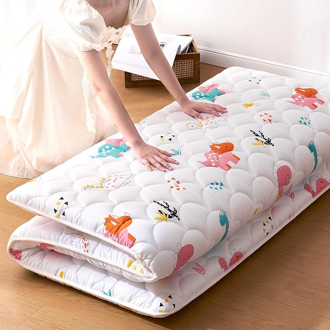 jzbearapt Premium Foam Japanese Floor Mattress Futon Mattress,100% High Density Comfortable Foam, Thicken Tatami Mat Sleeping Pad, Ideal for Comfort and Support, Queen (80" X 60")
