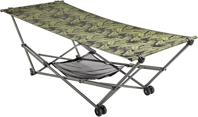 Kamp-Rite Portable Hammock with Removable Canopy Easy to Set up and take Down