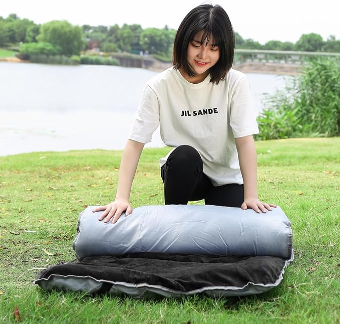 Sleeping Cot Pads (75" x 28") with Elastic Straps Portable for Outdoor & Hiking, Cotton Soft Thick Camping Cot Pad, Non-Slip Camping Mattress Pad for Camp Cot/Rv Bunk/Narrow Twin Beds