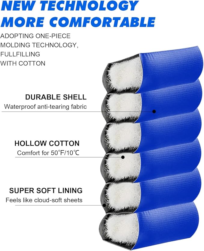 Lightweight 3-Season Sleeping Bag for Adults/Kids Camping, Compact w/Compression Sack, Waterproof Ripstop, Portable for Backpacking Hiking Travel