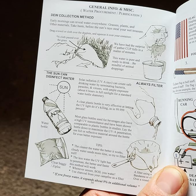 Tiny Pocket Survival Guide EDC Reference Skills Field Emergency Disaster Rural Urban Preparedness: Ultimate Everyday Knowledge
