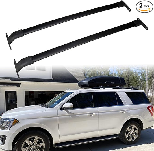 Roof Rack Cross Bars for 2018-2026 Ford Expedition/2018-2024 Lincoln Navigator, Aluminum Crossbar Luggage Rack for Rooftop Cargo Carrier Bag Kayak Canoe Bike Snowboard Skiboard