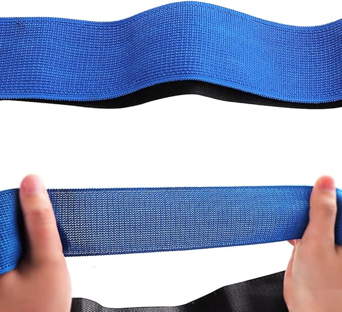 4 PCS Colorful Car Trunk Organizer Straps, Cars Storage Organizer Straps, Car Accessories, Cargo Storage Strap for SUV, Truck, Van (Blue, Black)