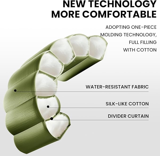 FARLAND Sleeping Bags for Adults Teens Kids with Compression Sack Portable and Lightweight for 3-4 Season Camping, Hiking,Waterproof, Backpacking and Outdoors