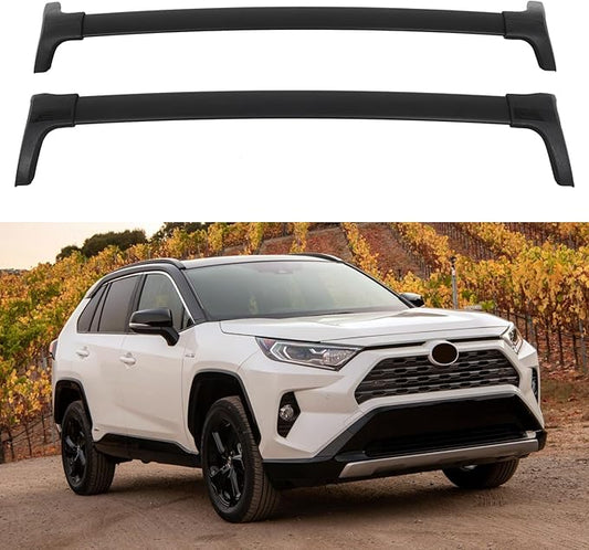 SCITOO Roof Rack Cross Bars Fit for Toyota for RAV4 2019 2020 2021 2022 2023,for Rooftop Cargo Carrier Bag Basket Luggage Kayak Canoe Bike Snowboard Skiboard