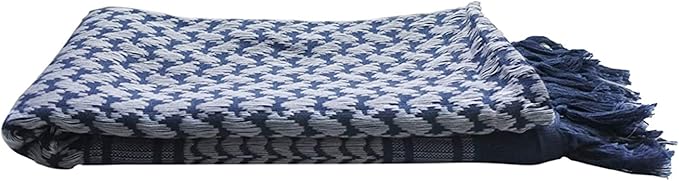 Luxns Military Shemagh Tactical Desert Scarf / 100% Cotton Keffiyeh Scarf Wrap for Men And Women