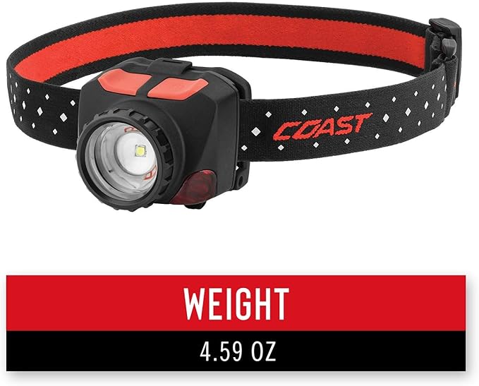 Coast FL84 575 Lumen Dual Color Focusing LED Headlamp 2-Pack