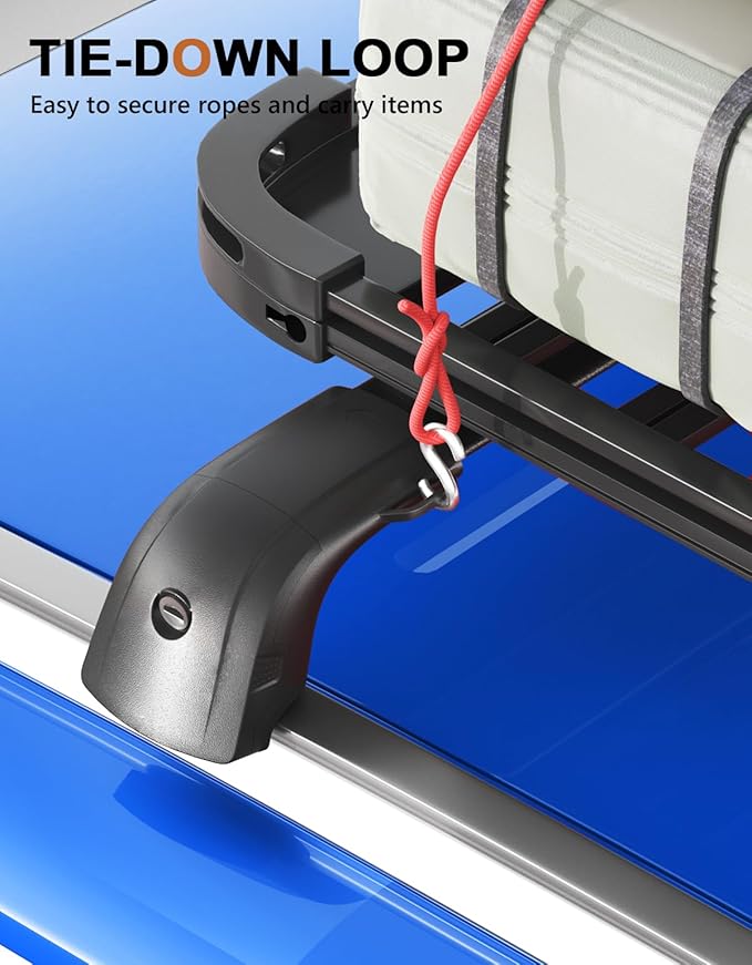 Wonderdriver Roof Rack Cross Bars 300lbs Compatible with Kia Sedona 2015-2021,Heavy Duty Aluminum Lockable Roof Rails Crossbars Cargo Canoe Black Rooftop Cargo Carrier Luggage.