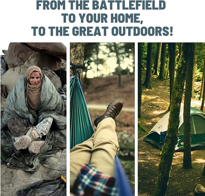 M MCGUIRE GEAR Military Woobie Poncho Liner, Nylon Ripstop Shell, Polyester Insulation, Sleeping Bag, Blanket, Made in USA (Tan 499)