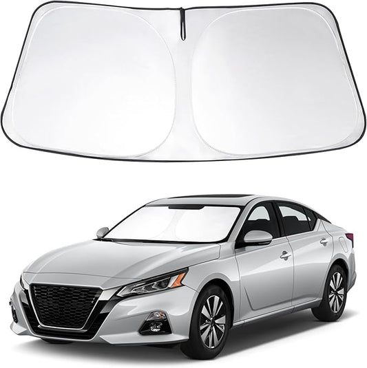 Windshield Sun Shade Custom Fit 2019 2020 2021 2022 2023 2024 2025 2026 Ni-ssan Altima Accessories Front Window Sunshade Protect Car from Sun Rays