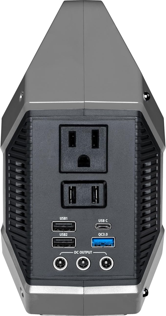 Cummins 155Wh 150 Peak Watt Portable Power Station & Solar Generator, Modified Sine Wave AC Outlet, Backup Lithium Battery for Camping, Home, Travel, Indoor/Outdoor Use (Solar Panel Not Included)