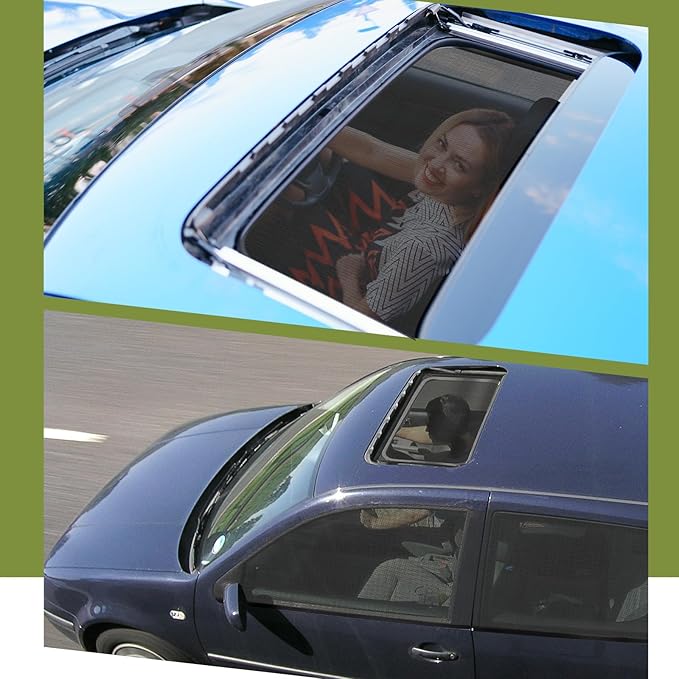Yahenda SUV Tailgate & Window Mosquito Net Set – 6-piece Car Camping Sunshade for Outdoor Travel, Quick Install, Breathable & Durable(Large)